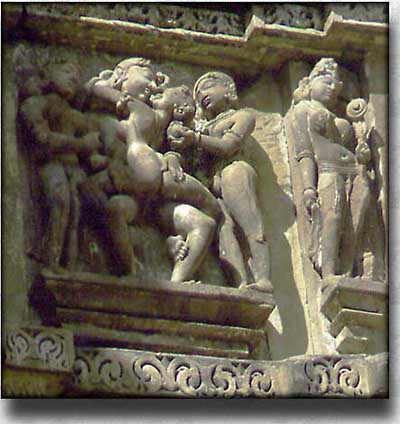 Khajuraho, erotic art