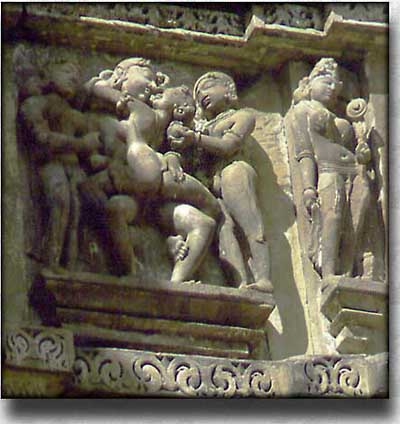 Khajuraho, erotic art