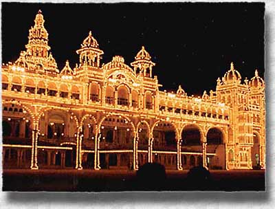 Maharadjas palace, Mysore, India