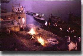 Varanasi burning ghats